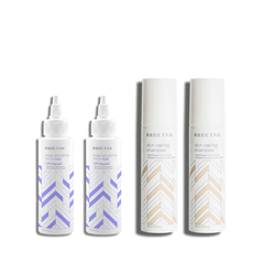 R&DETAIL® Scalp Activation Hold 6-Month Set: 2x Activating Lotion Hold 100ml & 2x Shampoo 100ml